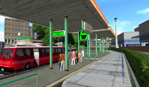 Игра Bus Driver, скриншот