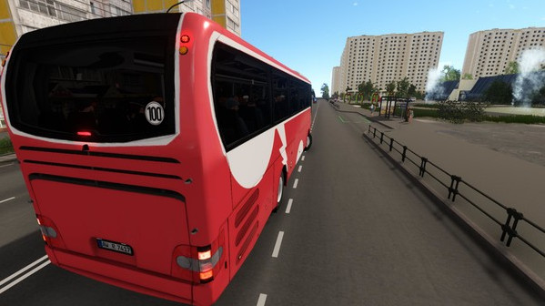 Игра Bus Driver Simulator - Солнечногорск, скриншот