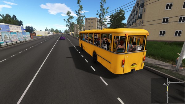 Игра Bus Driver Simulator - Солнечногорск, скриншот