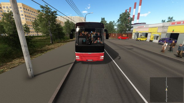 Игра Bus Driver Simulator - Солнечногорск, скриншот