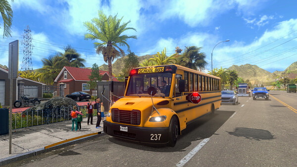 Игра Bus Driving Sim 22, скриншот