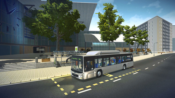 Игра Bus Simulator 16, скриншот