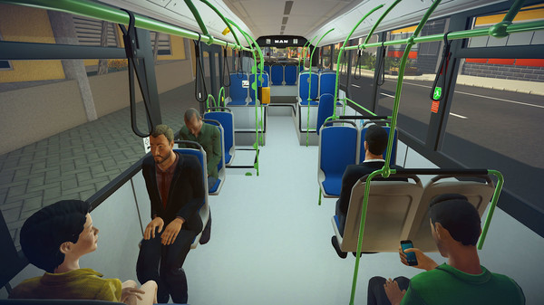 Игра Bus Simulator 16, скриншот