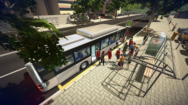 Игра Bus Simulator 16, скриншот