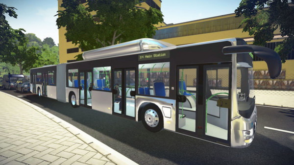 Игра Bus Simulator 16, скриншот
