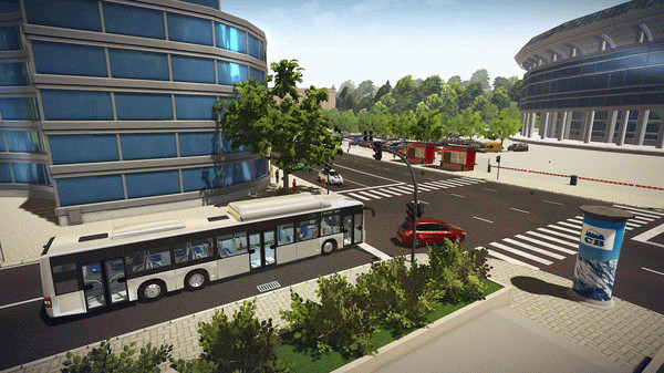 Игра Bus Simulator 16, скриншот