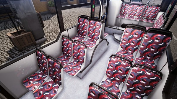Игра Bus Simulator 18 - MAN Interior Pack 1, скриншот