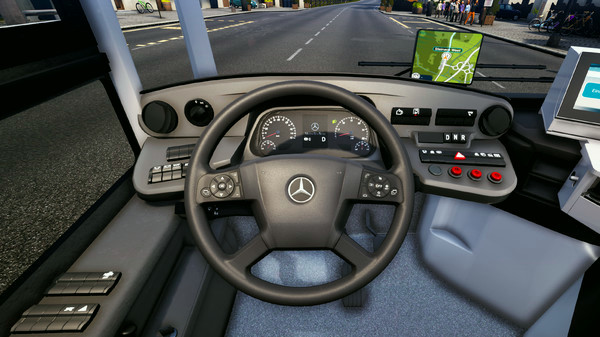 Игра Bus Simulator 18 - Mercedes-Benz Bus Pack 1, скриншот