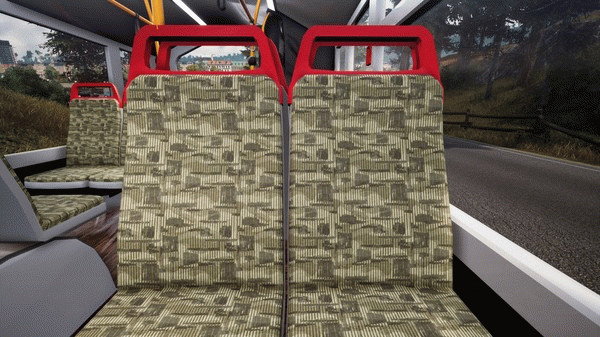 Игра Bus Simulator 18 - Mercedes-Benz Interior Pack 1, скриншот