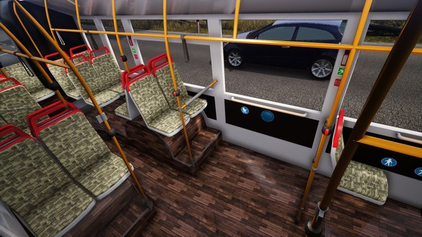 Игра Bus Simulator 18 - Mercedes-Benz Interior Pack 1, скриншот