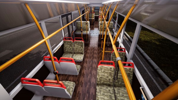 Игра Bus Simulator 18 - Mercedes-Benz Interior Pack 1, скриншот