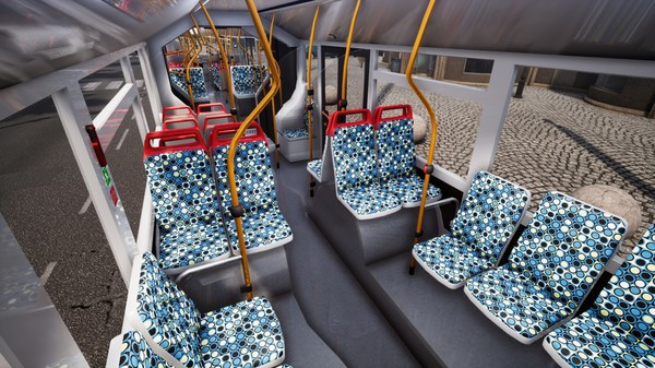 Игра Bus Simulator 18 - Mercedes-Benz Interior Pack 1, скриншот