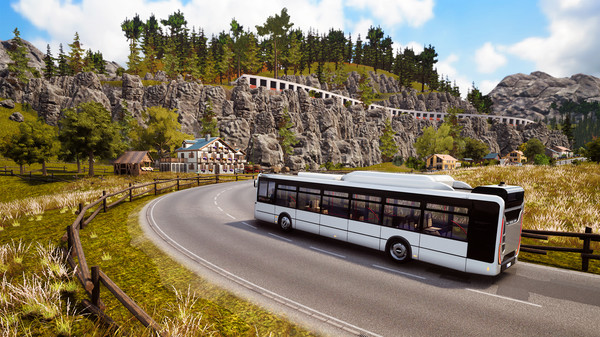 Игра Bus Simulator 18 - Official map extension, скриншот