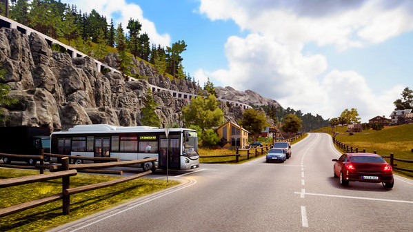 Игра Bus Simulator 18 - Official map extension, скриншот