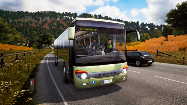 Игра Bus Simulator 18 - Setra Bus Pack 1, скриншот