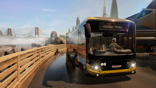 Игра Bus Simulator 21, скриншот