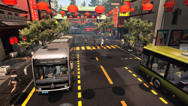 Игра Bus Simulator 21, скриншот