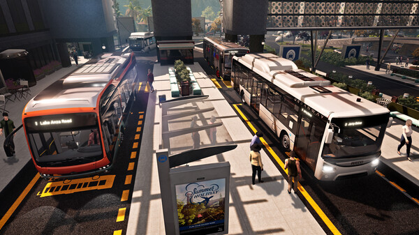 Игра Bus Simulator 21, скриншот