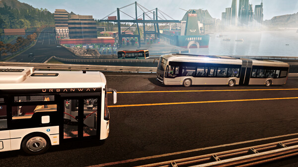 Игра Bus Simulator 21, скриншот