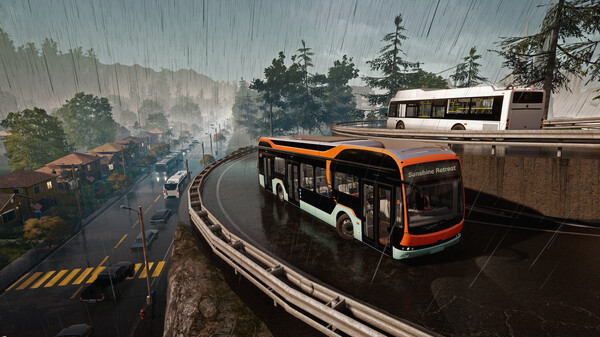 Игра Bus Simulator 21, скриншот