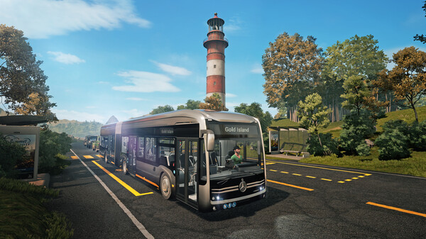 Игра Bus Simulator 21, скриншот