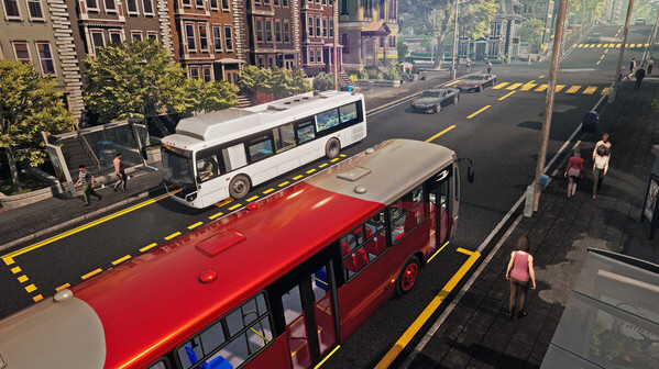 Игра Bus Simulator 21, скриншот