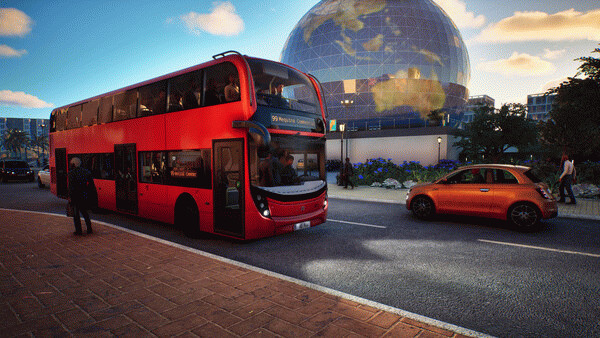 Игра Bus Simulator 27, скриншот