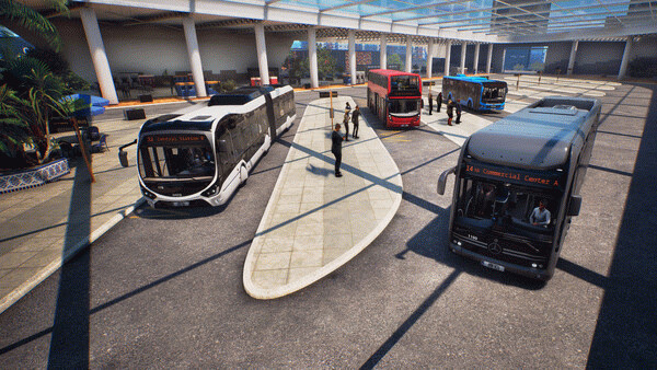 Игра Bus Simulator 27, скриншот