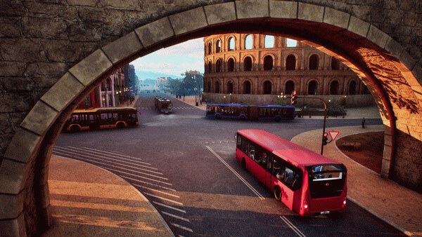 Игра Bus Simulator 27, скриншот