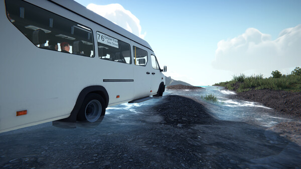 Игра Bus World, скриншот