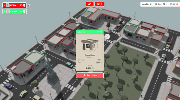 Игра Business Empire - Online Board Game, скриншот