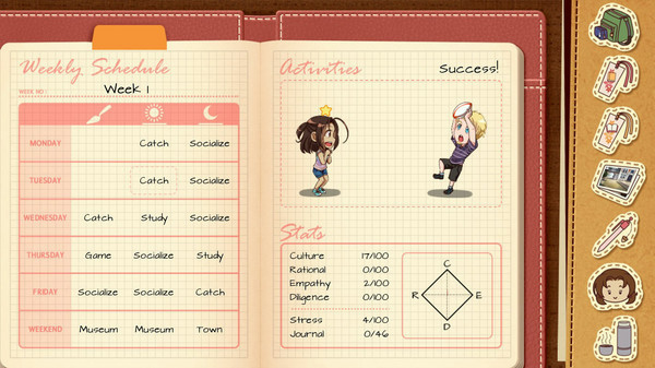 Игра C14 Dating, скриншот