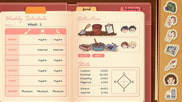 Игра C14 Dating, скриншот