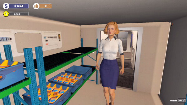 Игра Cabin Crew Life Simulator, скриншот