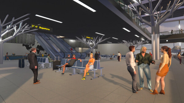 Игра Cabin Crew Life Simulator, скриншот