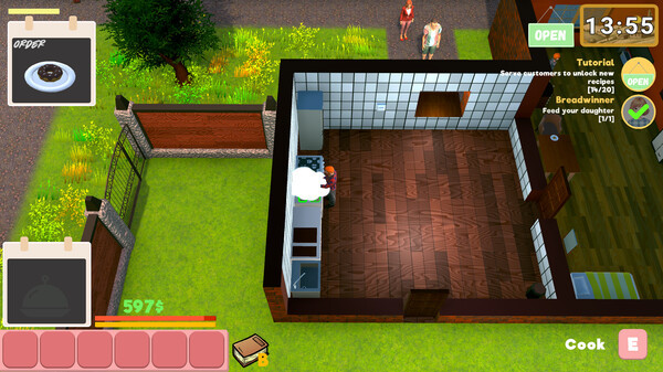 Игра Café Keeper, скриншот