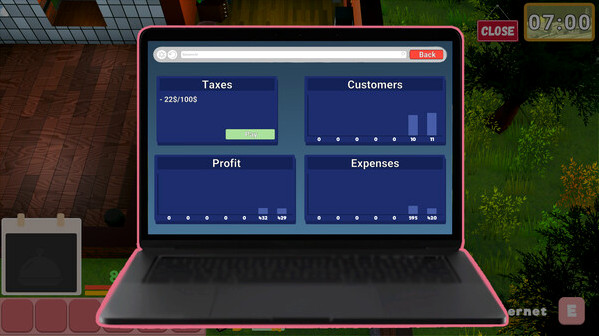 Игра Café Keeper, скриншот