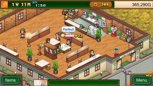 Игра Cafe Master Story, скриншот