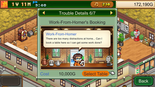 Игра Cafe Master Story, скриншот
