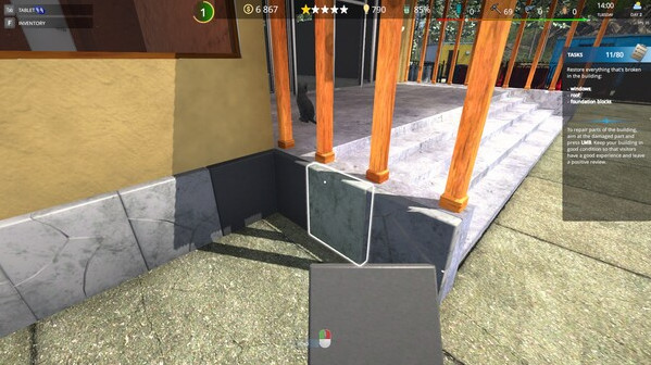 Игра Cafe Owner Simulator, скриншот