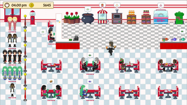 Игра Cafe Rosa, скриншот