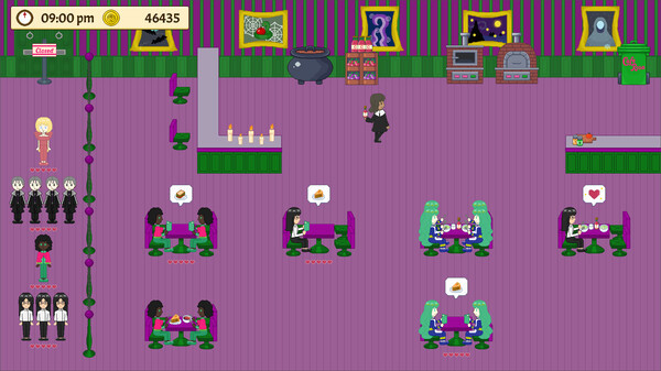 Игра Cafe Rosa, скриншот