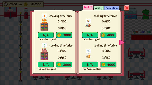 Игра Cafe Rosa, скриншот