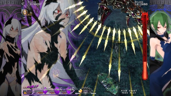 Игра Caladrius Blaze, скриншот