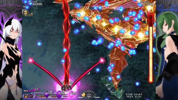 Игра Caladrius Blaze, скриншот