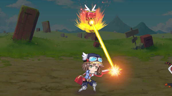 Игра Calamity Angels: Special Delivery, скриншот