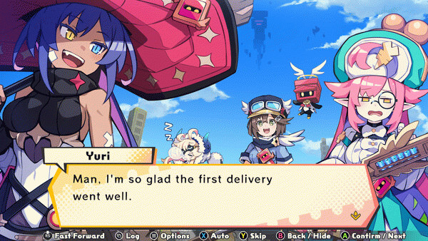 Игра Calamity Angels: Special Delivery, скриншот