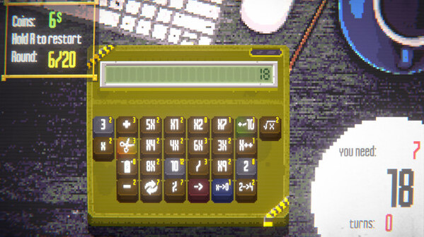 Игра Calculate It, скриншот