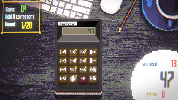 Игра Calculate It, скриншот