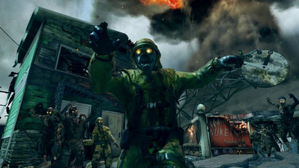 Игра Call of Duty: Black Ops II - Nuketown Zombies Map, скриншот